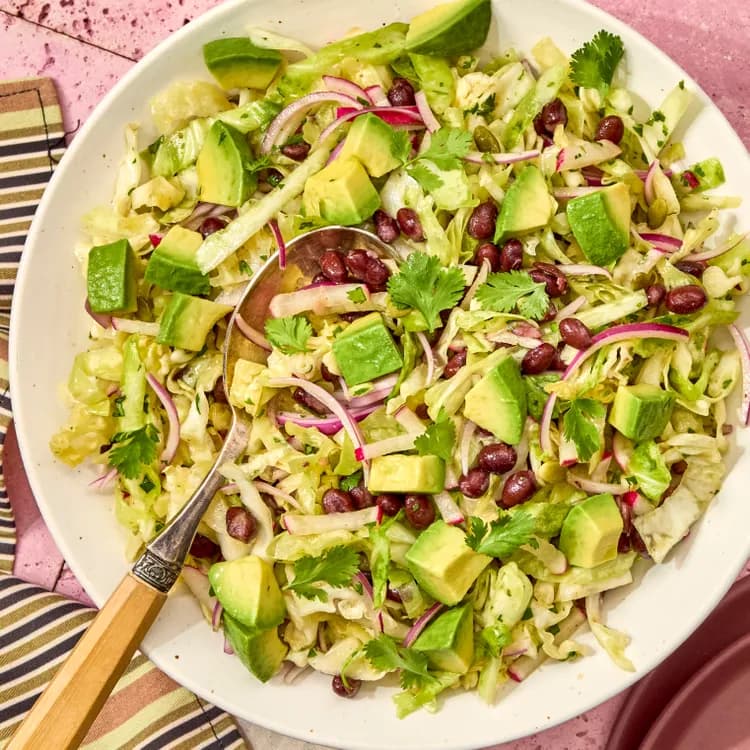 Crunchy Cabbage & Black Bean Salad