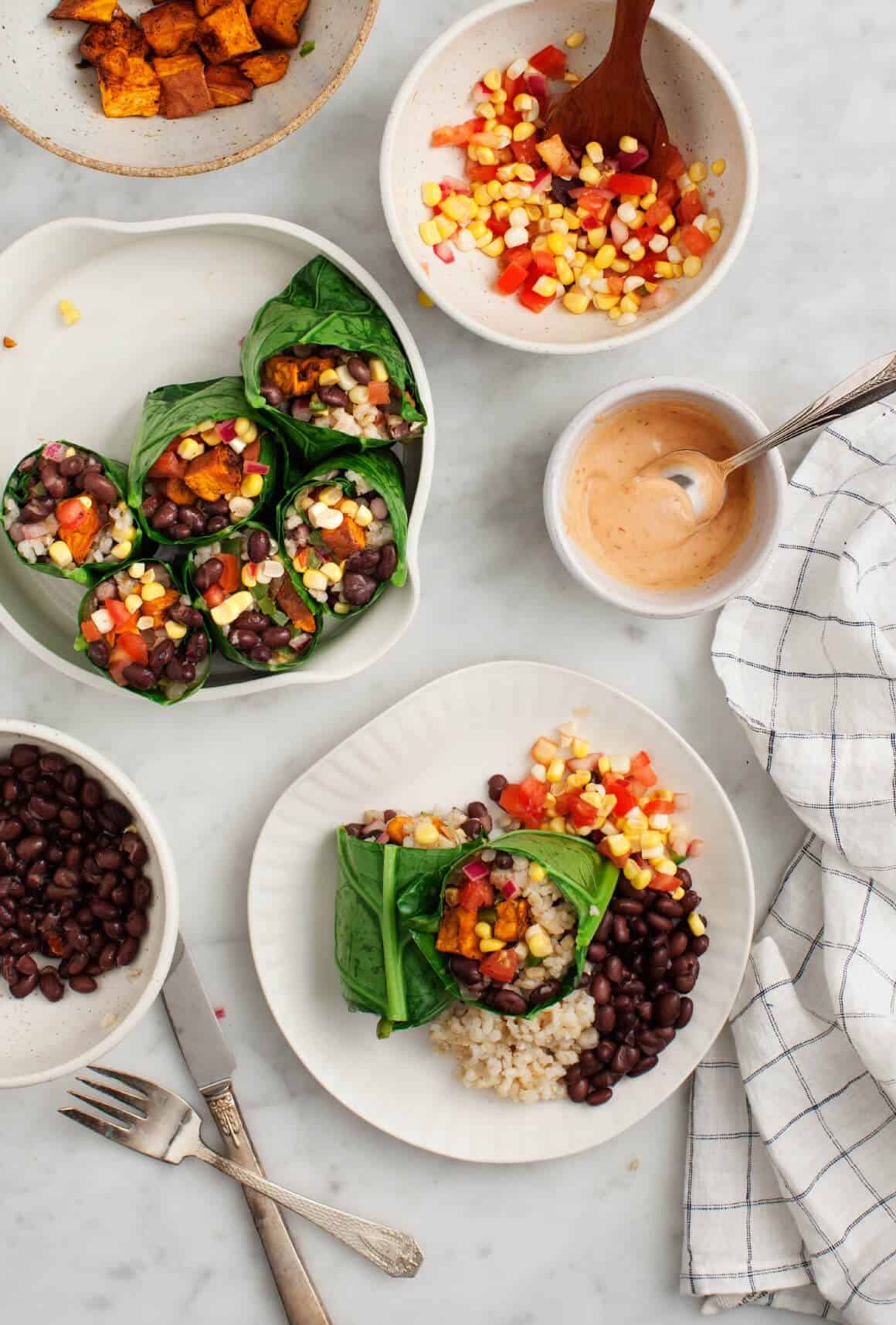 Collard Green Wraps