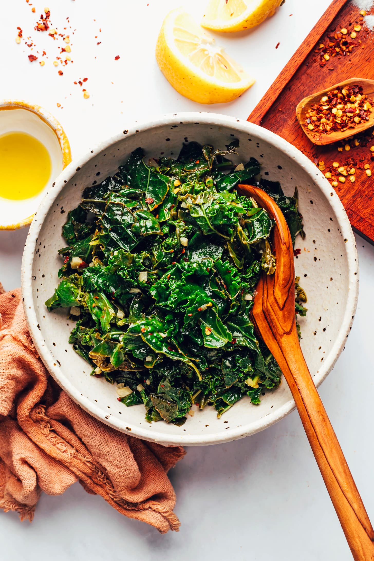 Garlicky Sauteed Greens