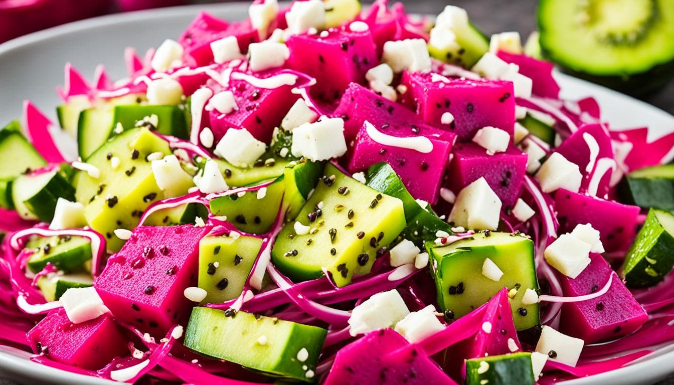 Pitaya Cucumber Salad